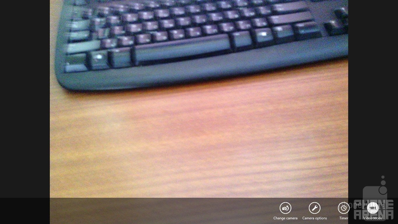 Camera interface - Fujitsu Stylistic Review