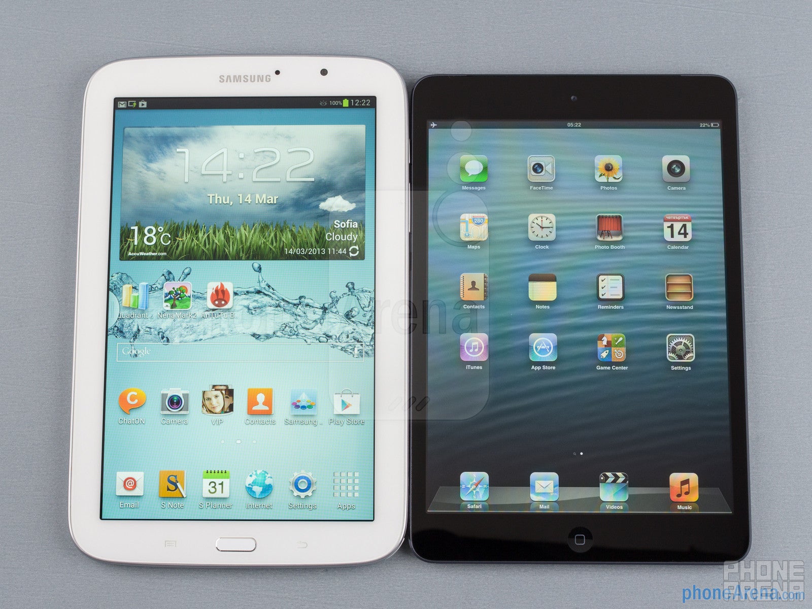 Samsung Galaxy Note 8.0 vs Apple iPad mini