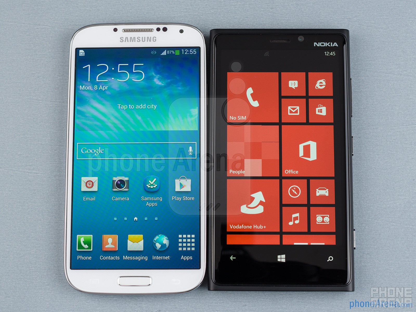 Samsung Galaxy S4 vs Nokia Lumia 920