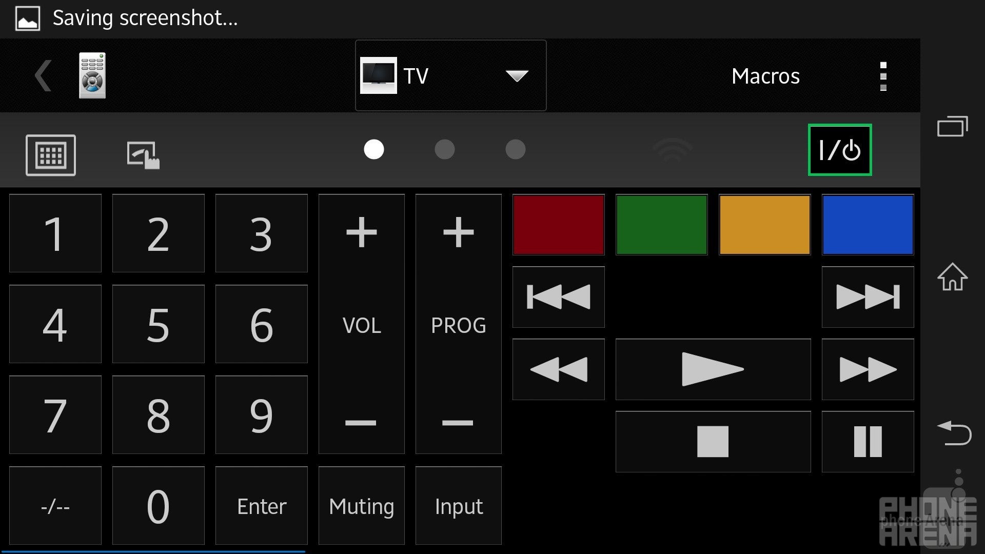 Remote control - Sony Xperia ZL Review