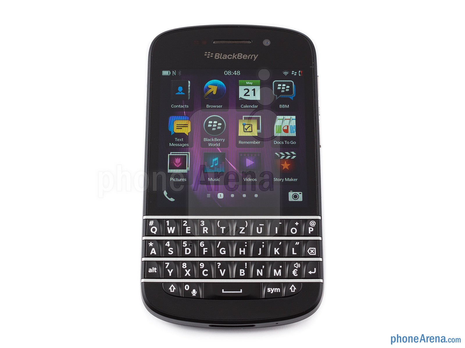 The 3.1-inch screen is quite small by today's standards - BlackBerry Q10 Review