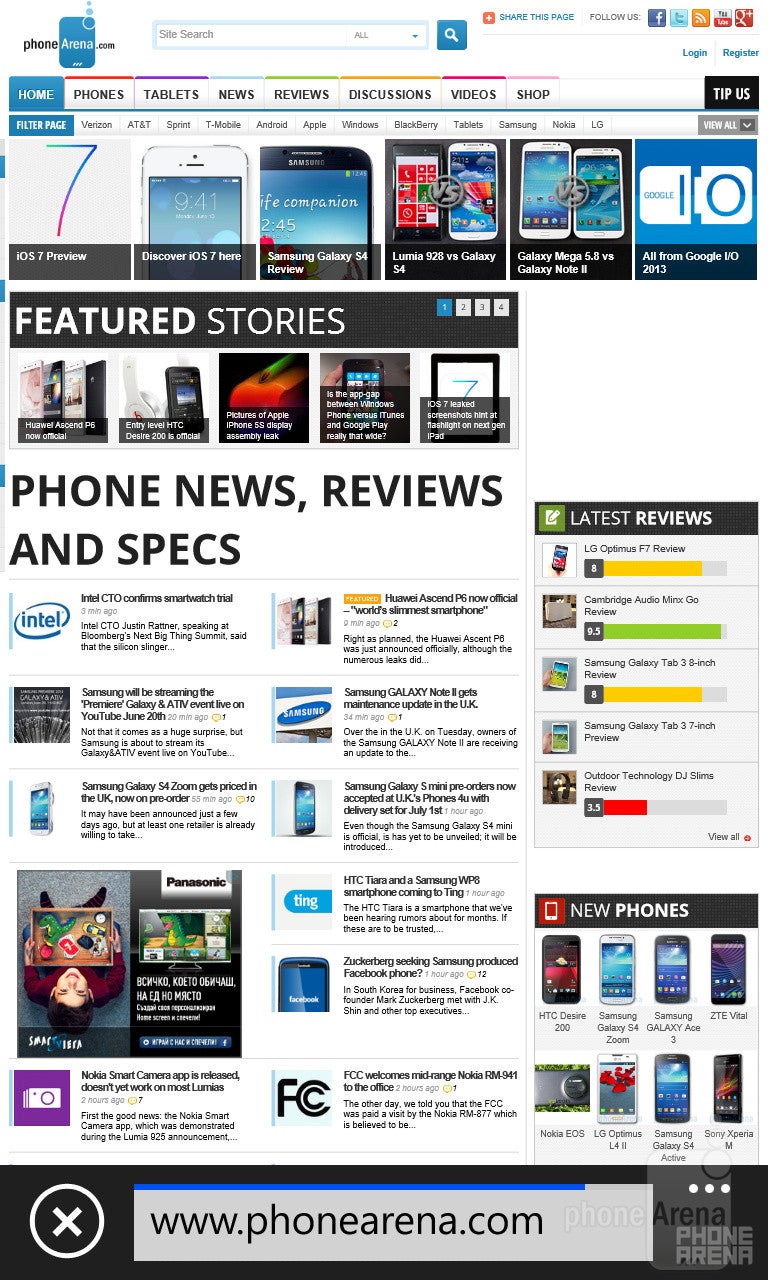 The Nokia Lumia 925 packs Internet Explorer 10 for mobile - Nokia Lumia 925 Review