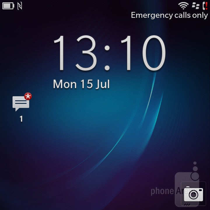 La nueva interfaz de usuario de BlackBerry 10 - BlackBerry Q5 Review