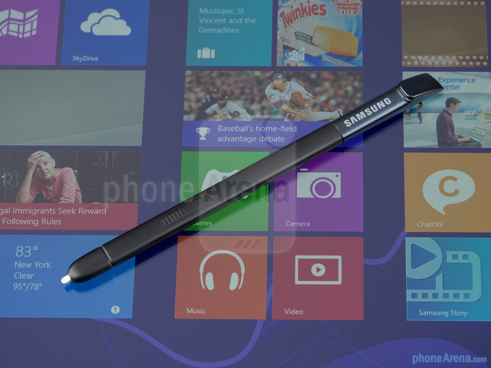 The S Pen stylus - Samsung ATIV Q Review