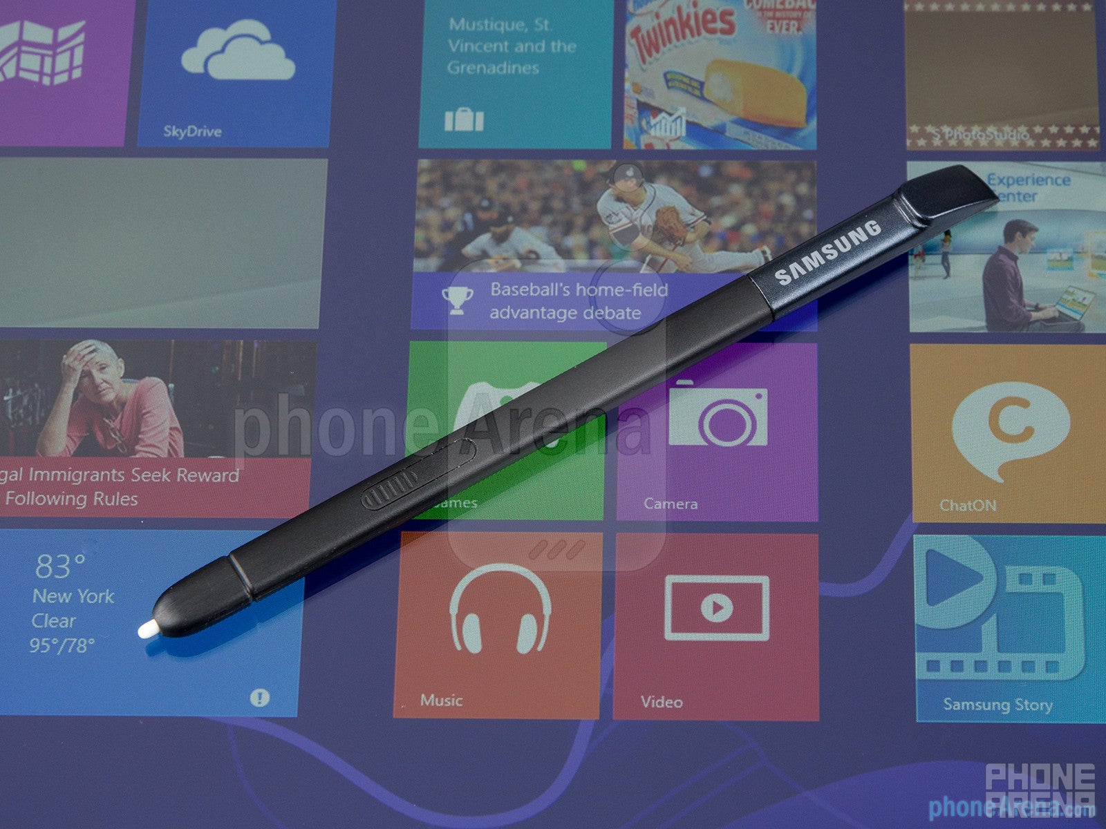 The S Pen stylus - Samsung ATIV Q Review