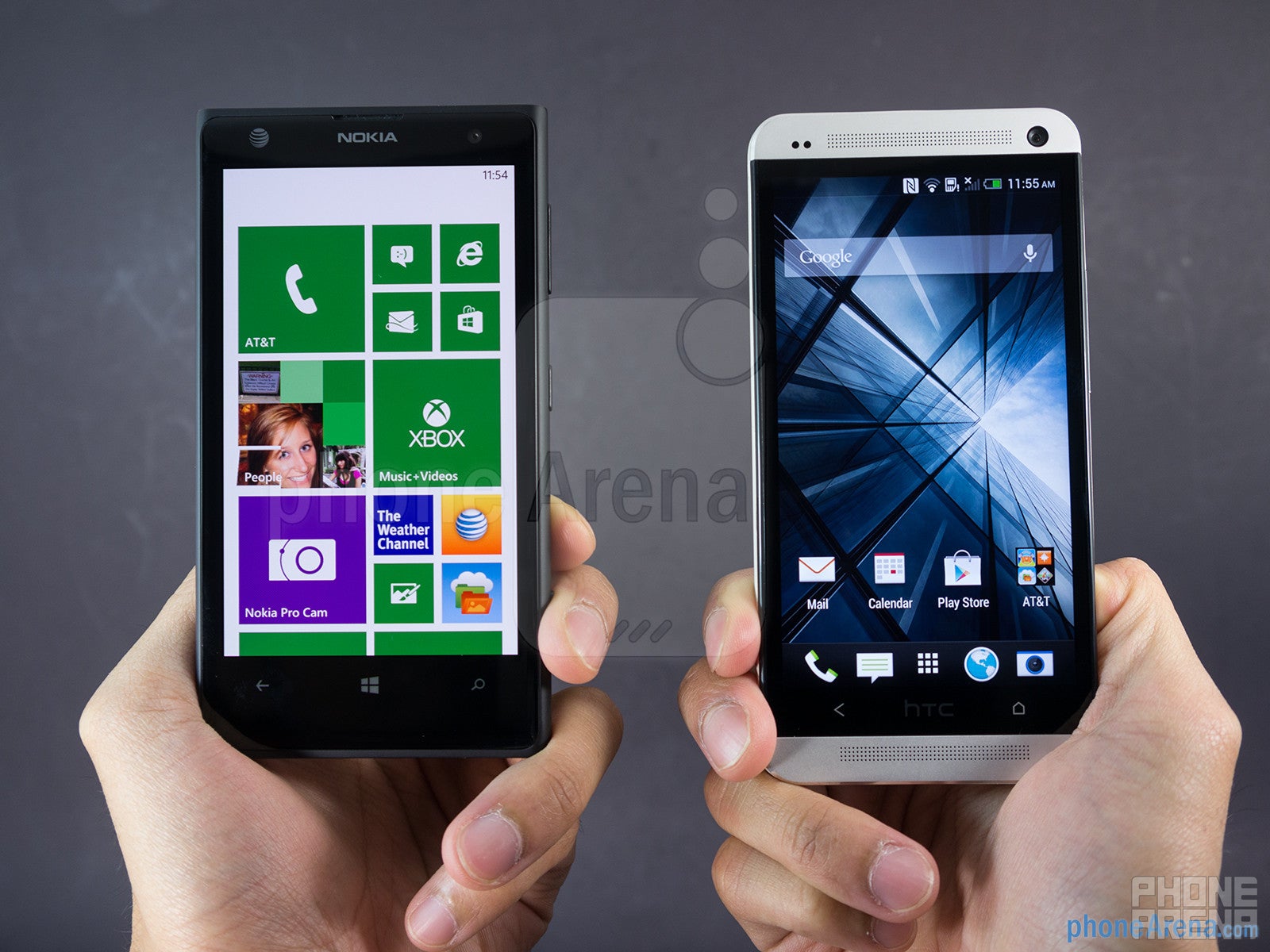 Nokia Lumia 1020 vs HTC One
