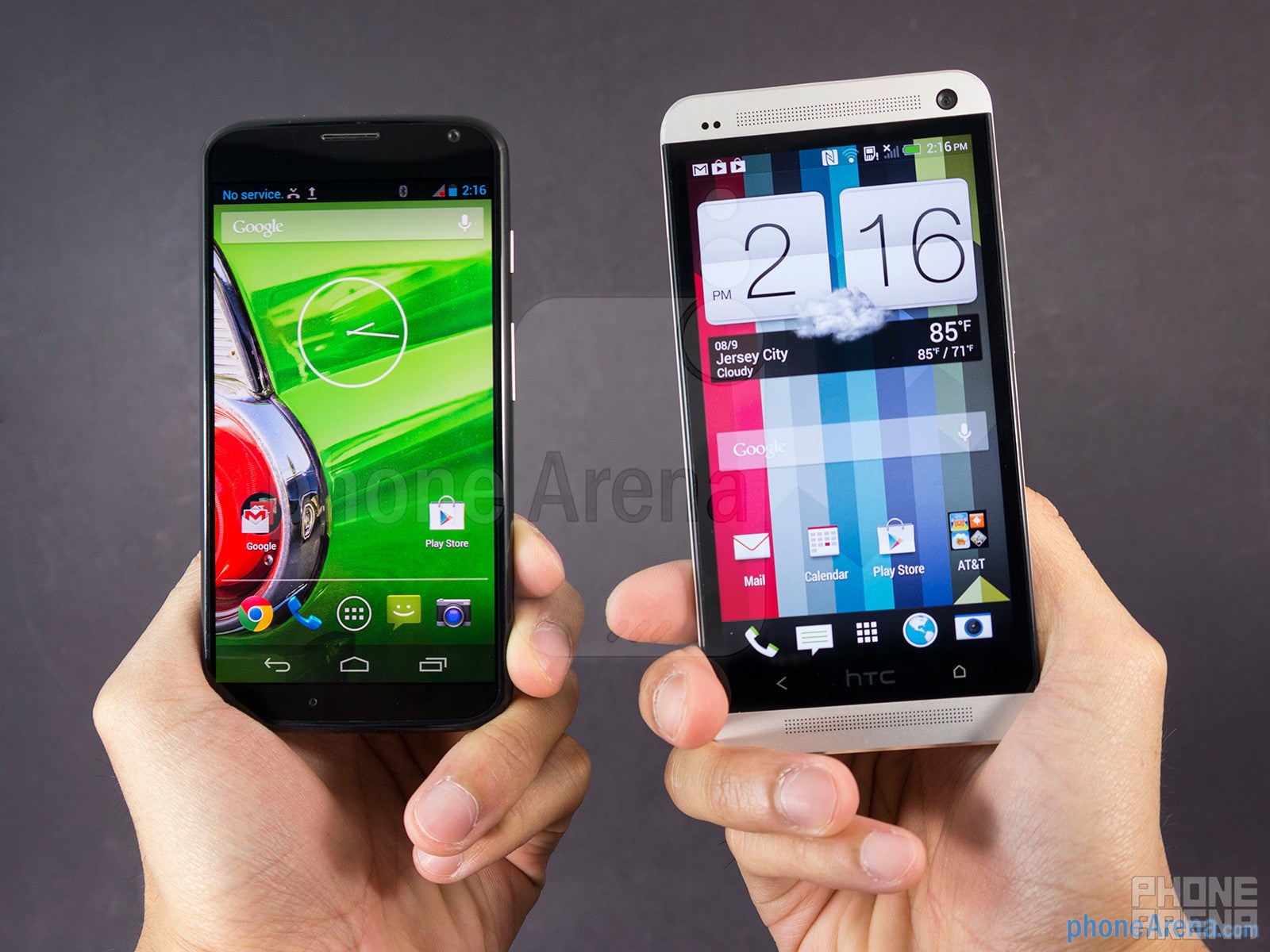 Motorola Moto X vs HTC One