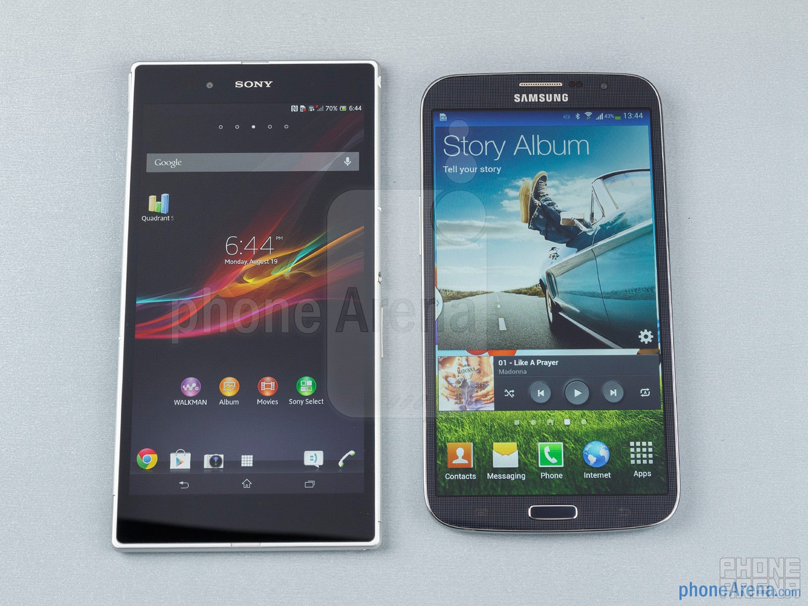 Sony Xperia Z Ultra vs Samsung Galaxy Mega 6.3