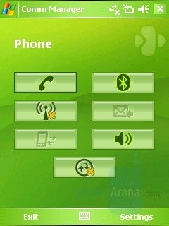 Comm manager - HTC P3300 Artemis Review