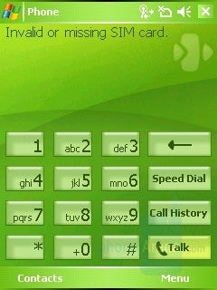 Dialer - HTC P3300 Artemis Review