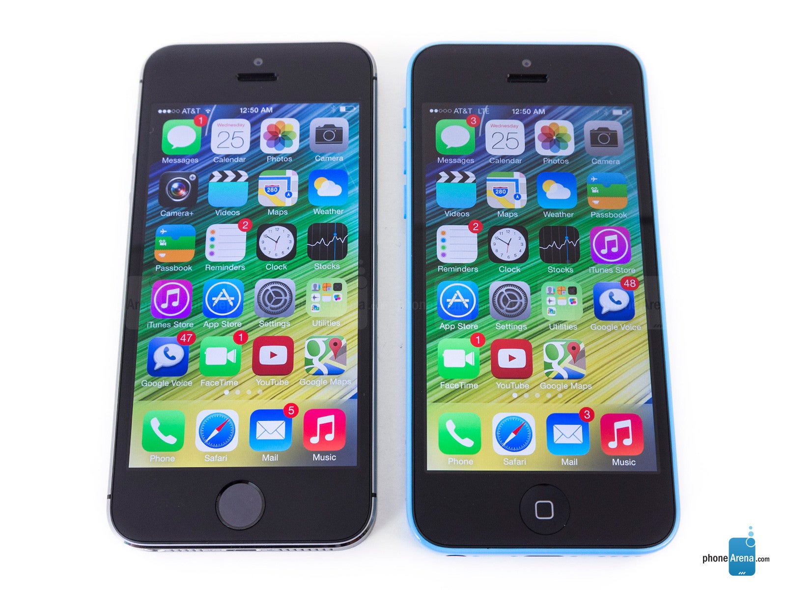 Iphone 5c vs 5s