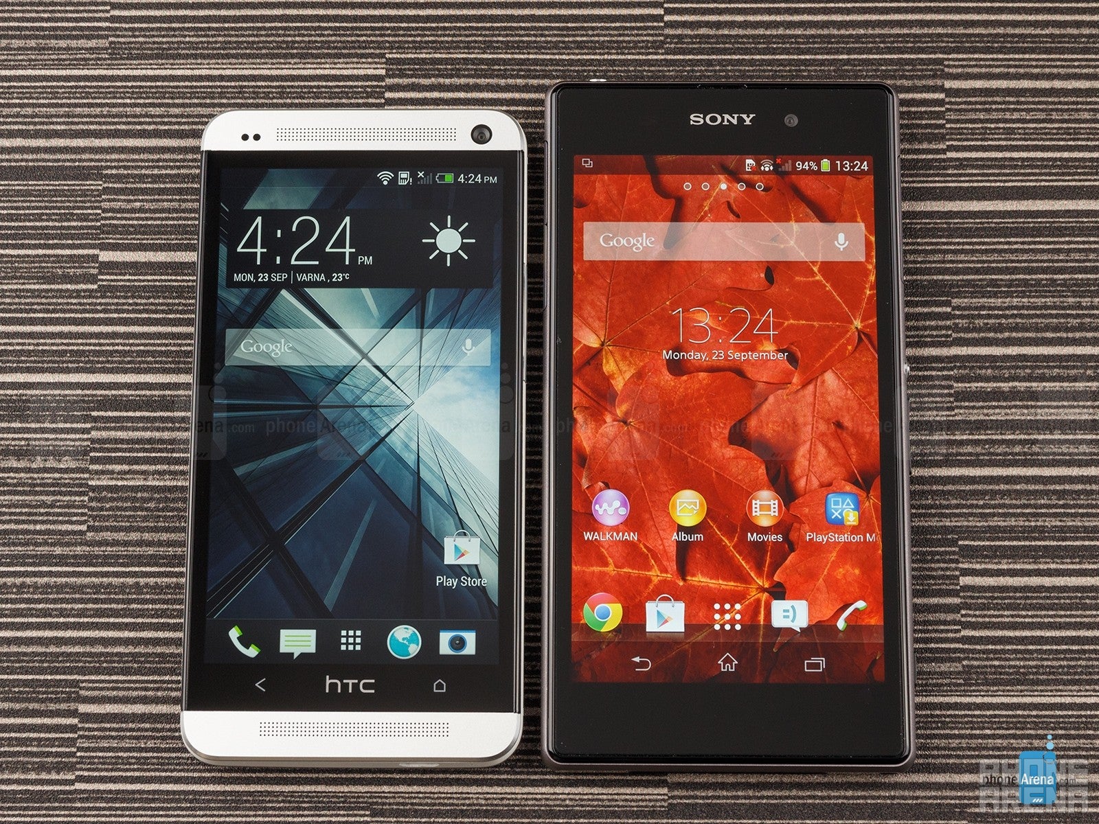 Sony Xperia Z1 vs HTC One