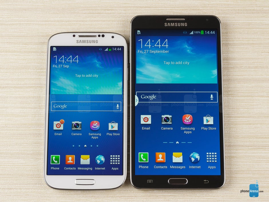 Samsung Note 3 vs Samsung - PhoneArena