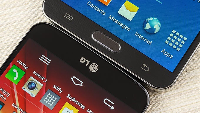 Samsung Galaxy Note 3 vs LG G2