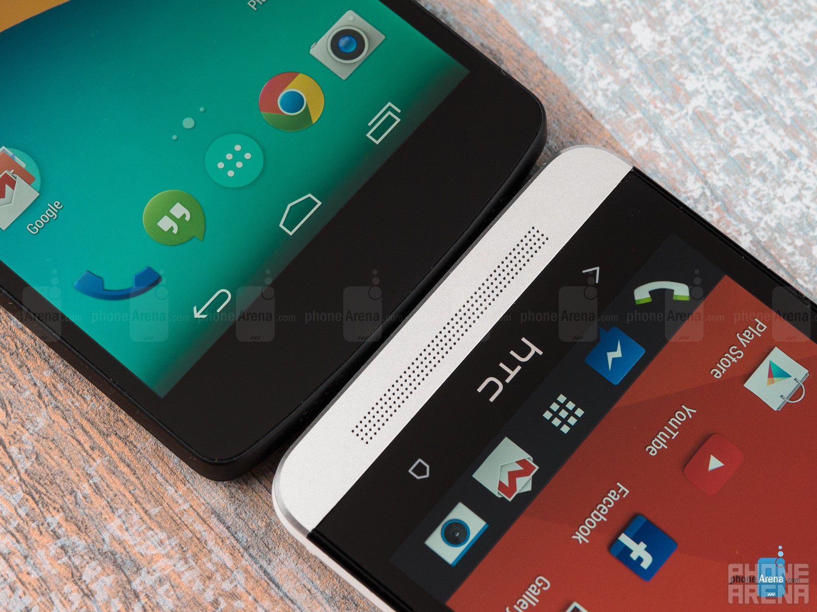 Google Nexus 5 vs HTC One
