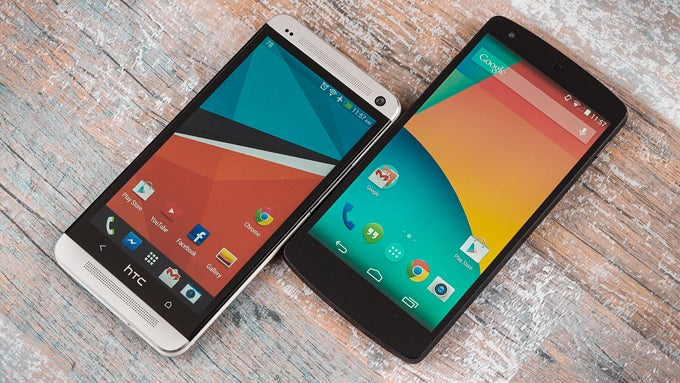 Google Nexus 5 vs HTC One