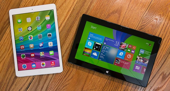 Apple Ipad Air Vs Microsoft Surface Pro 2 Phonearena