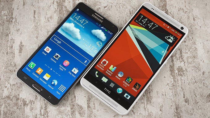 HTC One max vs Samsung Galaxy Note 3