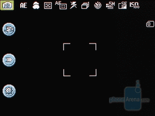 Camera interface - LG KG920 Review