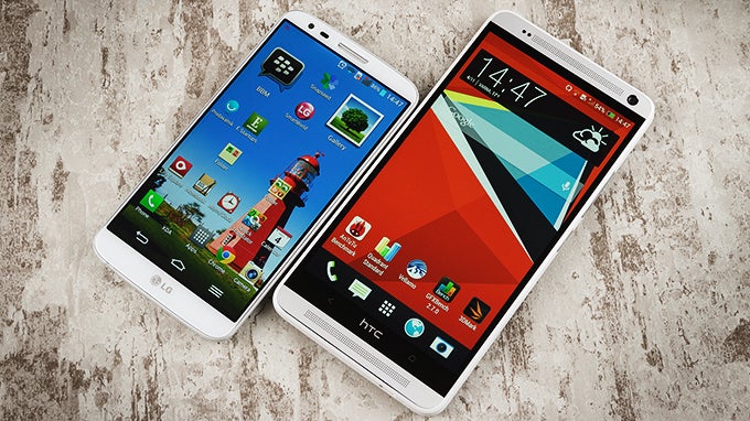 HTC One max vs LG G2