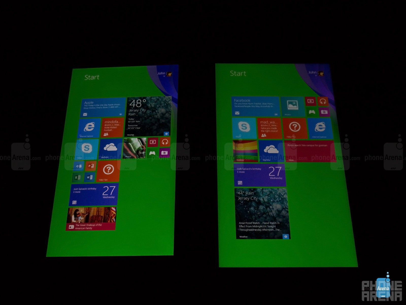 Nokia Lumia 2520 vs Microsoft Surface 2