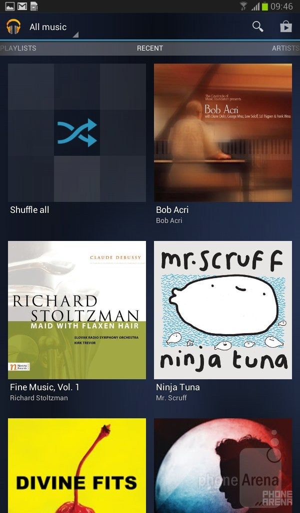 Music player - Samsung Galaxy Tab 3 7-inch Review