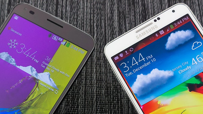 LG G Flex vs Samsung Galaxy Note 3