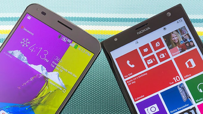 LG G Flex vs Nokia Lumia 1520