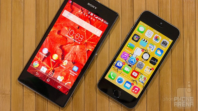 Sony Xperia Z1S vs Apple iPhone 5s