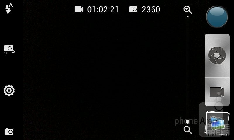 Camera UI - HTC Desire 501 Review