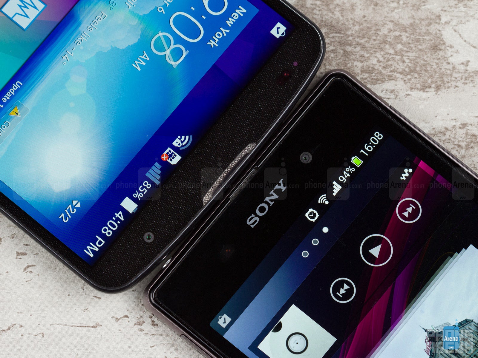 LG G Pro 2 vs Sony Xperia Z1