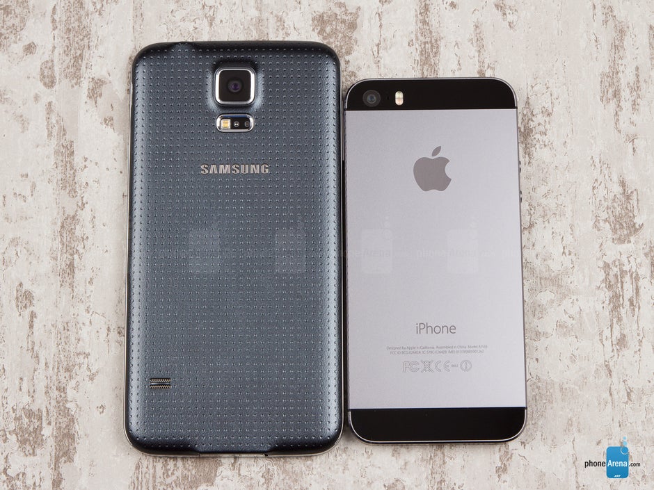 Samsung Galaxy S5 vs Apple 5S - PhoneArena
