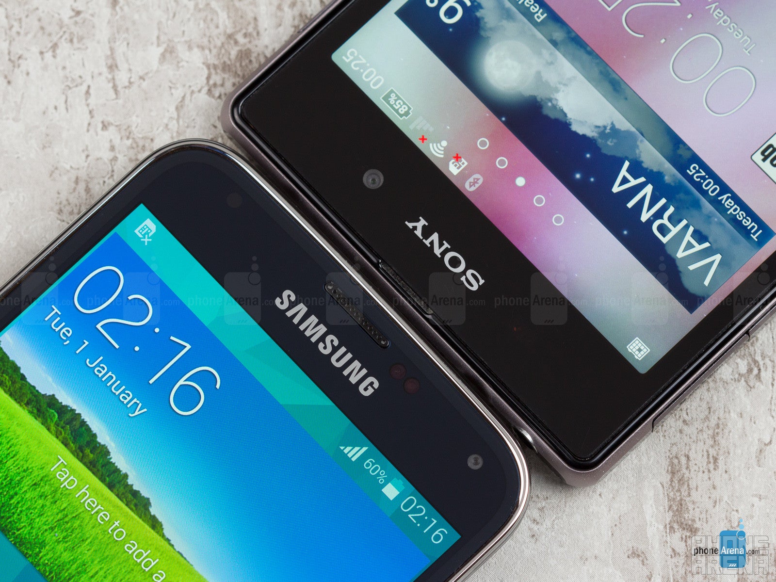 Samsung Galaxy S5 vs Sony Xperia Z1