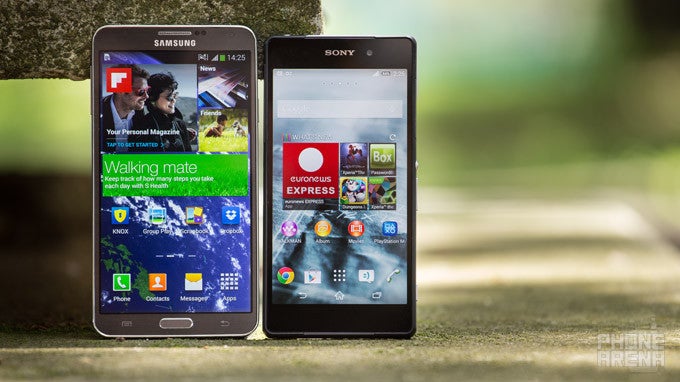 Sony Xperia Z2 vs Samsung Galaxy Note 3