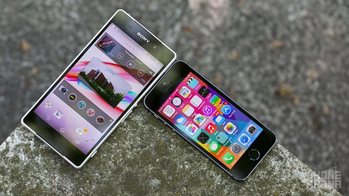 Sony Xperia Z2 vs Apple iPhone 5s