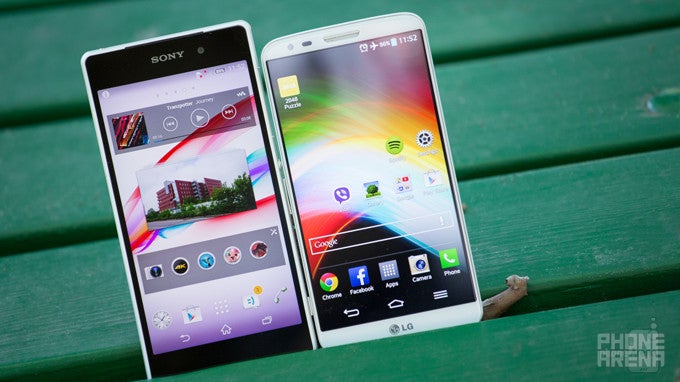 Sony Xperia Z2 vs LG G2