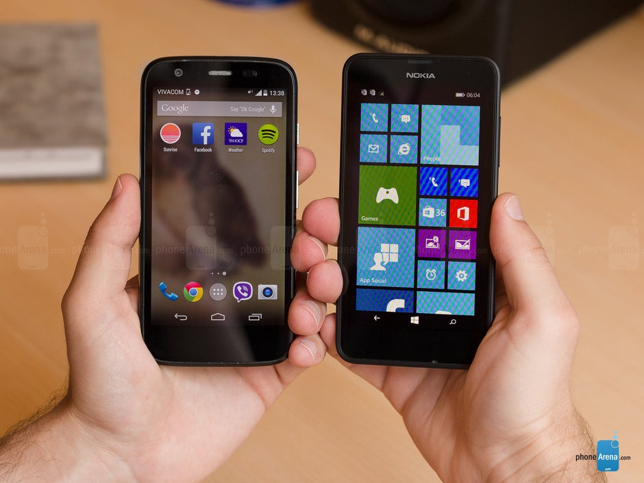 Nokia Lumia 630 vs. Motorola Moto G