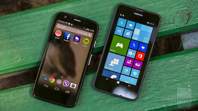 Nokia Lumia 630 vs Motorola Moto G
