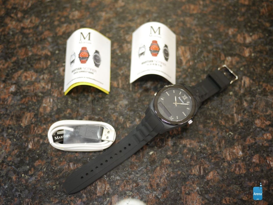martian notifier watch battery
