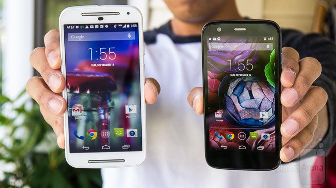 Motorola Moto G 2014 vs Moto G 2013