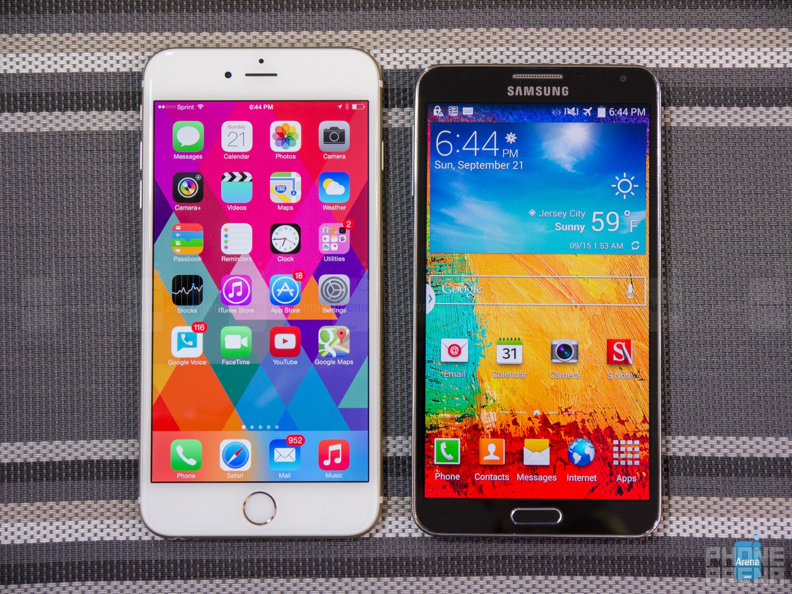 Apple iPhone 6 Plus vs Samsung Galaxy Note 3