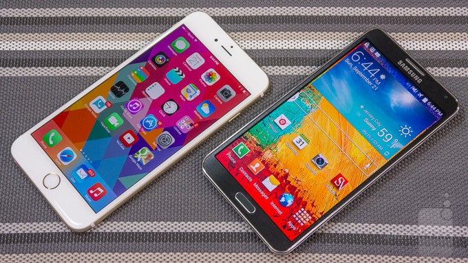 Apple iPhone 6 Plus vs Samsung Galaxy Note 3
