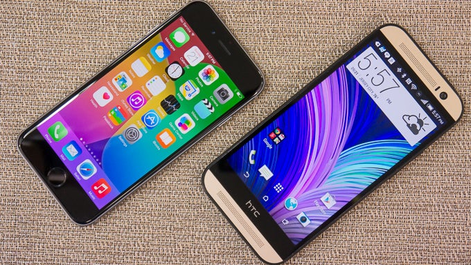 Apple iPhone 6 vs HTC One (M8)