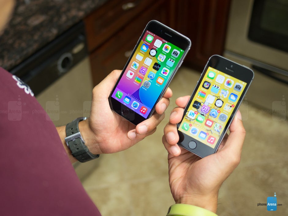 Verpletteren regeling Zwart Apple iPhone 6 vs Apple iPhone 5s - PhoneArena