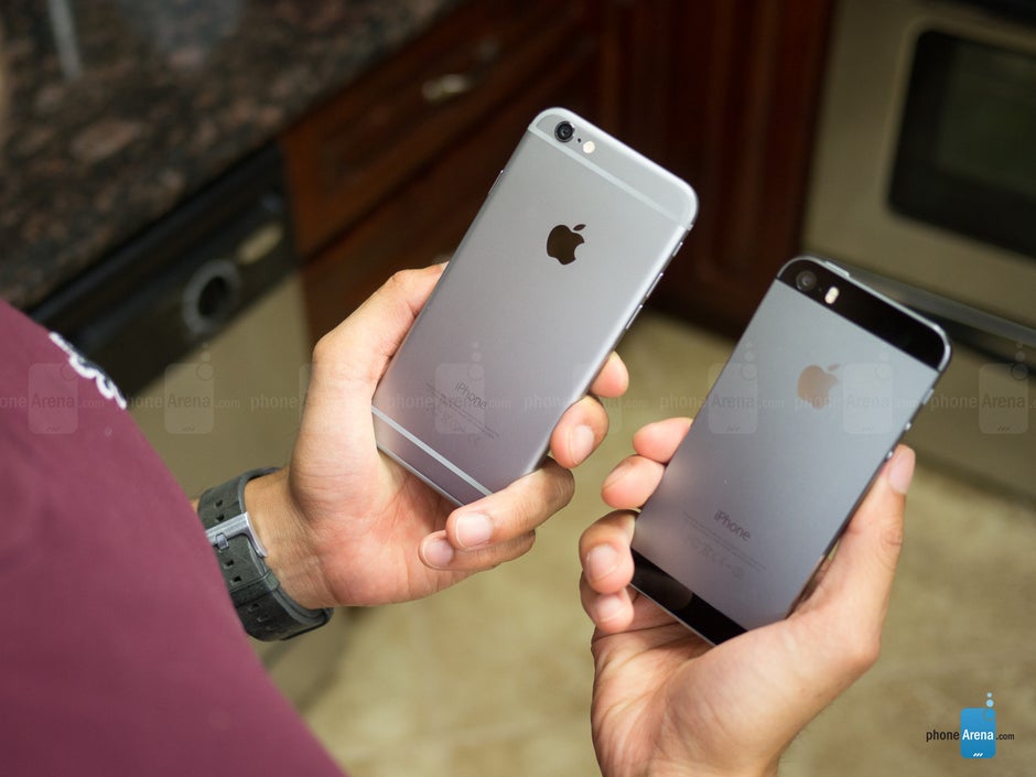 Apple Iphone 6 Vs Apple Iphone 5s Phonearena