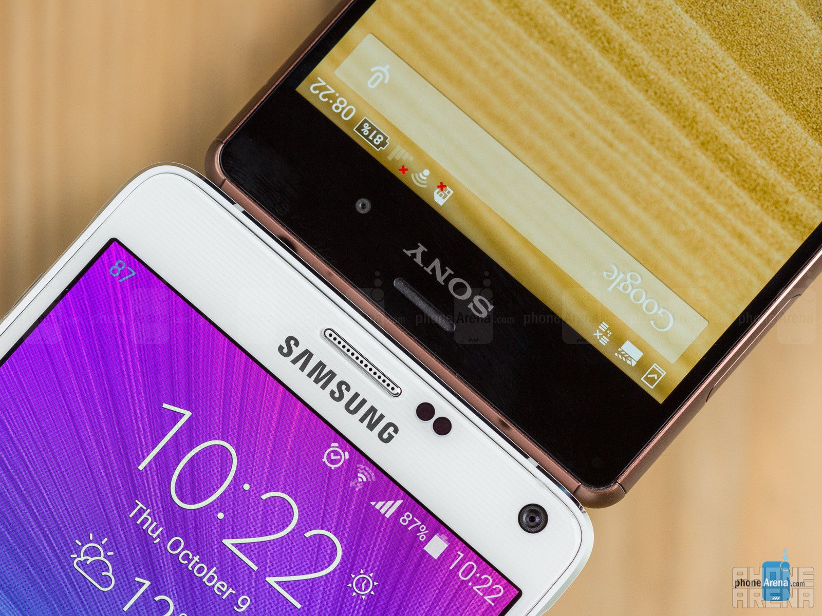 Samsung Galaxy Note 4 vs Sony Xperia Z3