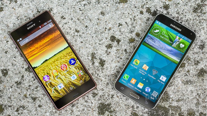 Sony Xperia Z3 vs Samsung Galaxy S5