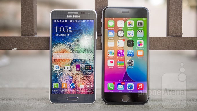 Samsung Galaxy Alpha vs Apple iPhone 6