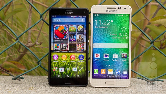 Samsung Galaxy Alpha vs Sony Xperia Z3 Compact