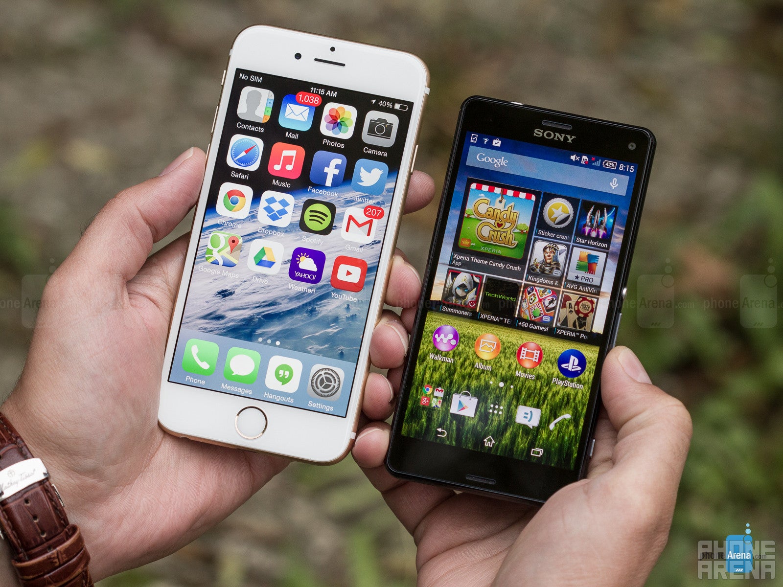Apple iPhone 6 vs Sony Xperia Z3 Compact